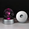 ✨ Pokémon 3D Crystal Ball Figure with LED Light Base 🐾🔮