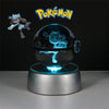 ✨ Pokémon 3D Crystal Ball Figure with LED Light Base 🐾🔮