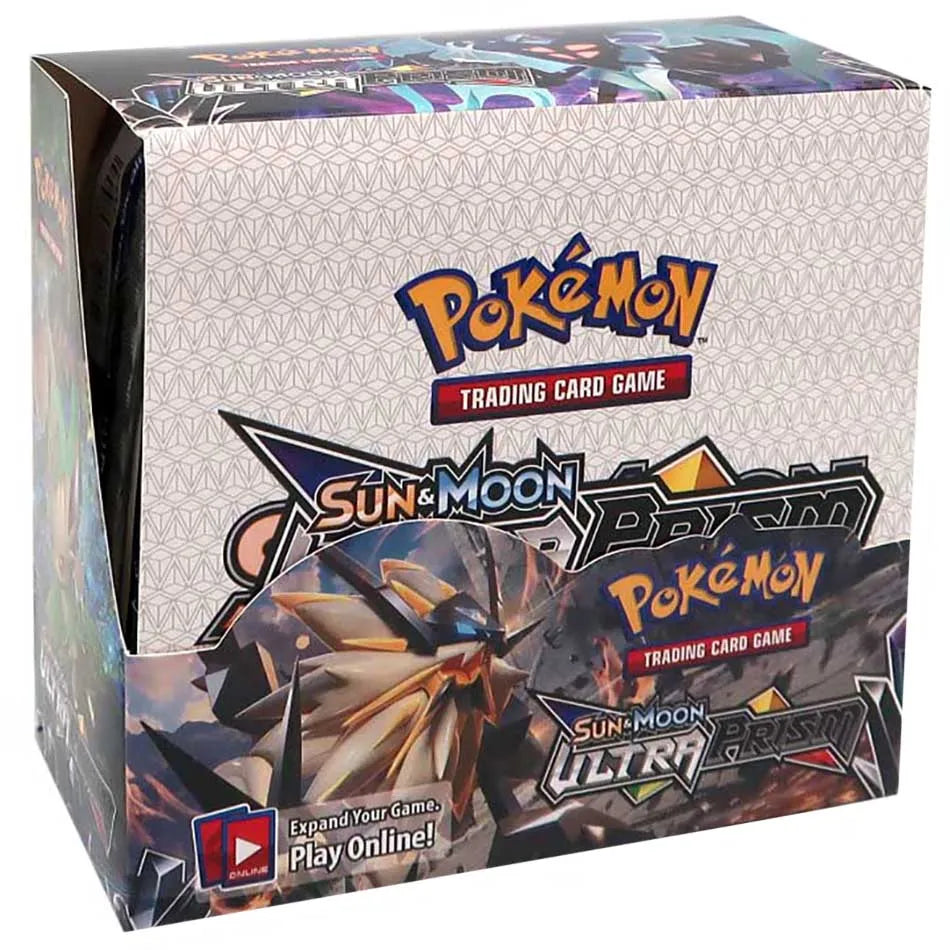 324Pcs Pokemon Cards TCG: Sun & Moon Burning Shadows Booster Box Collectible Trading Card Game Brilliant Stars Fusion Strlke