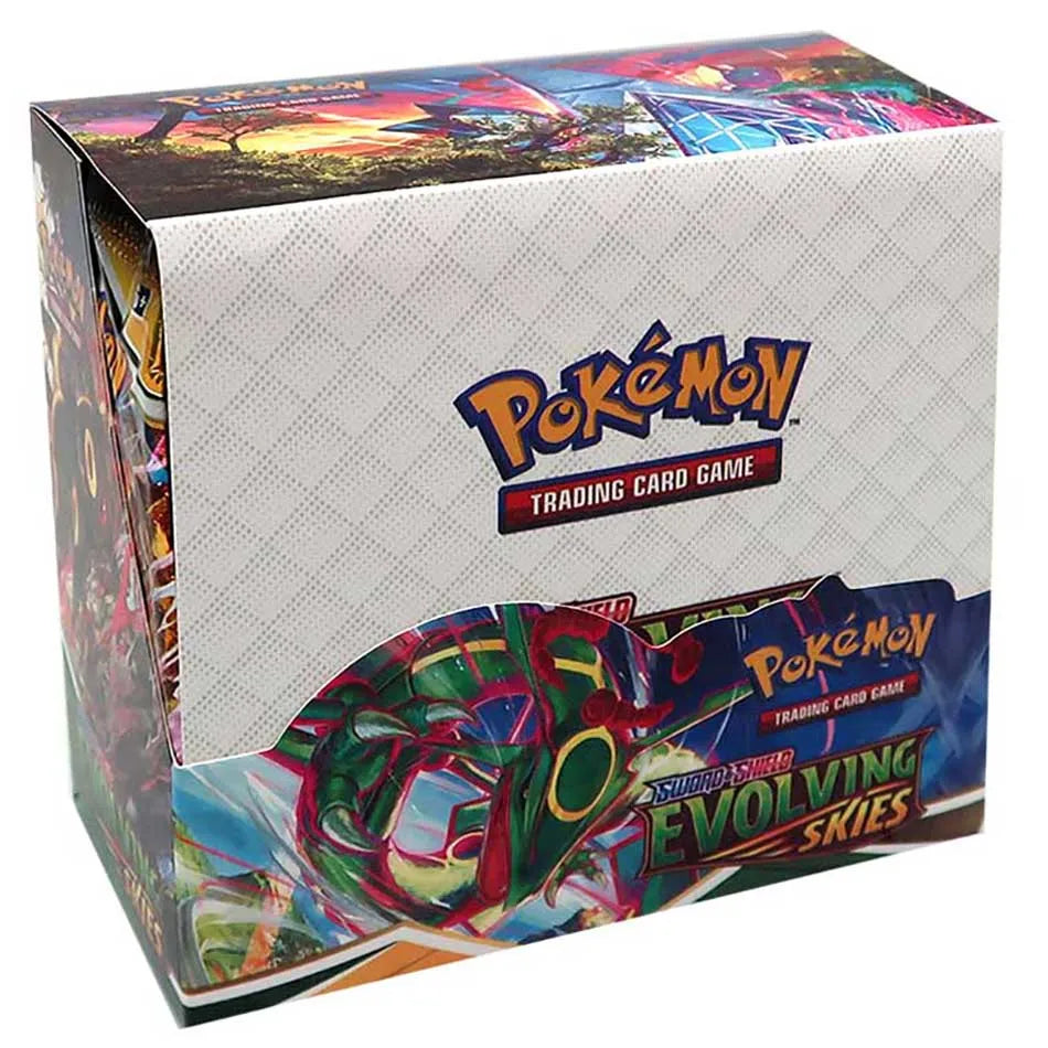 324pcs Pokemon cards Sun & Moon XY Evolutions Booster Box  Collectible Trading Cards Game
