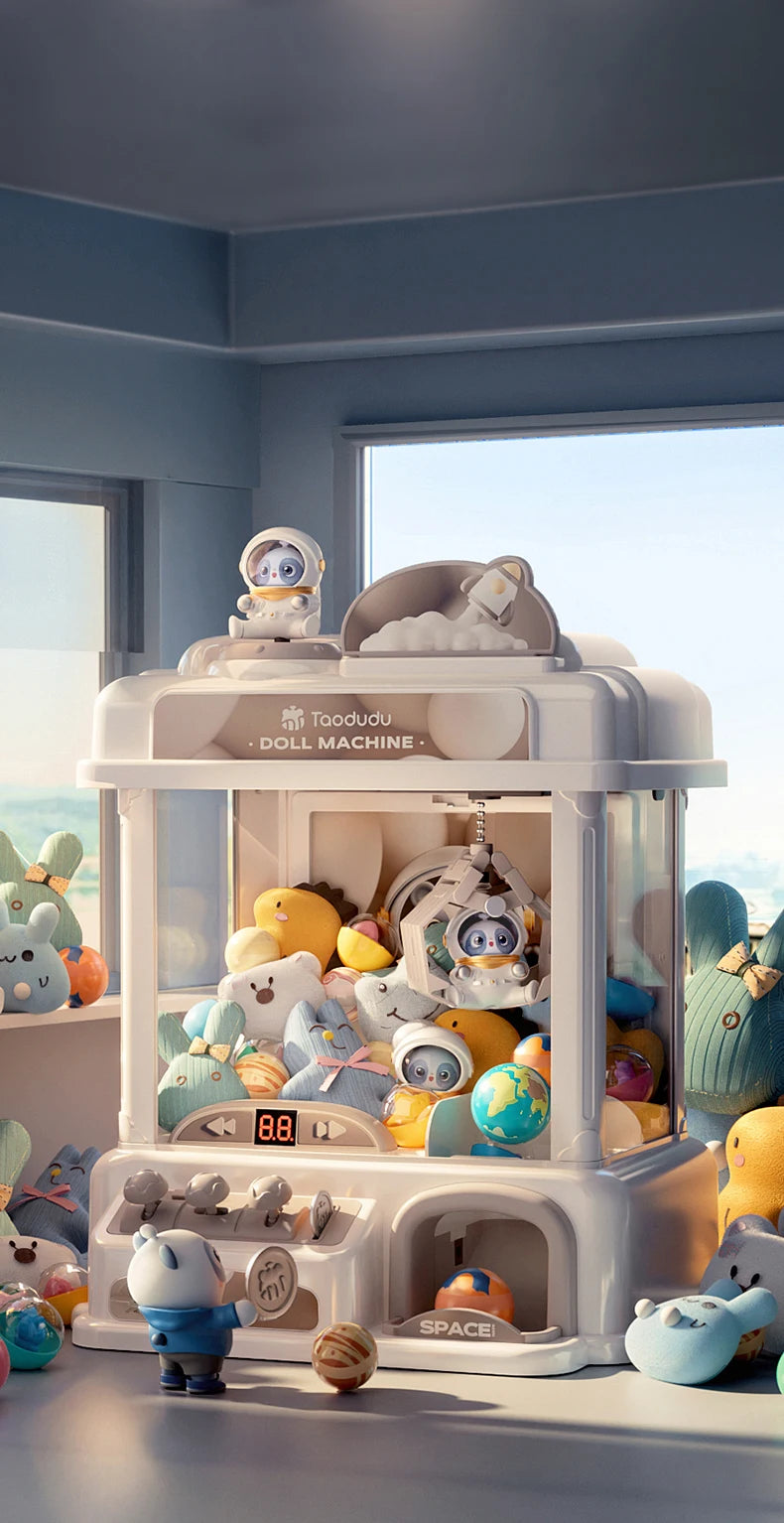 🏆 Doll Catching Machine – Space-Themed Claw Machine for Kids! 🚀