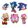 Anime Sonics Charms Shoe Buckle  DIY Cartoon Charm Shoe Decorations Accessories Kids Birthday  Gifts