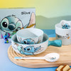 Stitch Dinnerware Set Salad Bowl & Dinner Plates