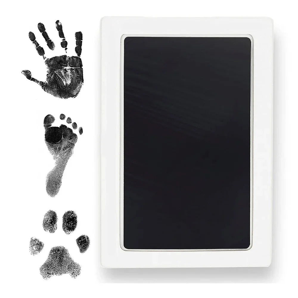 Baby DIY Hand And Footprint Ink Pad Kit Baby Safe