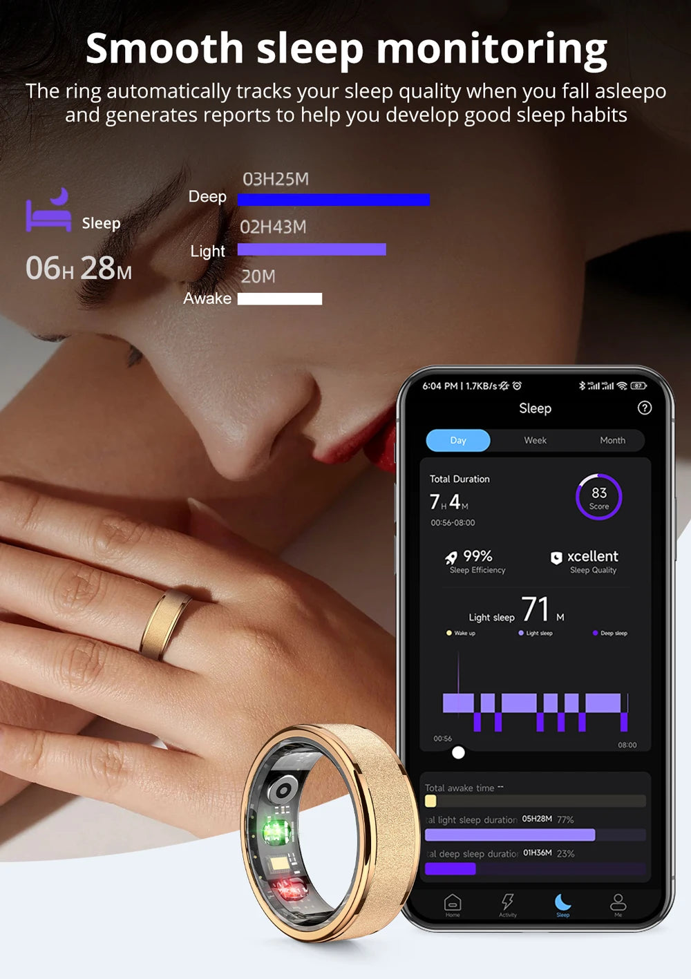 💍 COLMI R10 Smart Ring – The Future of Wearable Technology in a Sleek, Stylish Ring! 🏃‍♀️💪