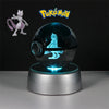 ✨ Pokémon 3D Crystal Ball Figure with LED Light Base 🐾🔮