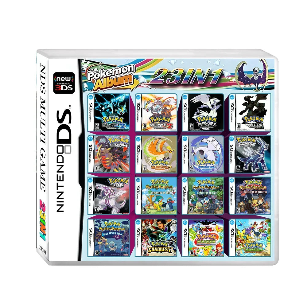 4300in1 NDS Game Cassette Mario DS Handheld Game Console V2 New Edition Classic Games Collection NDS Game Combo Cards Toy Gift