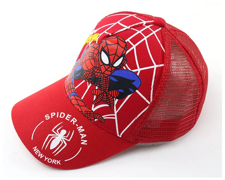 🕷️ Marvel Spider-Man Mesh Baseball Cap – Cool & Stylish for Kids! 🧢
