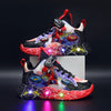 🕷️ Disney Spider-Man LED Sneakers – Light-Up Fun for Little Superheroes! ⚡