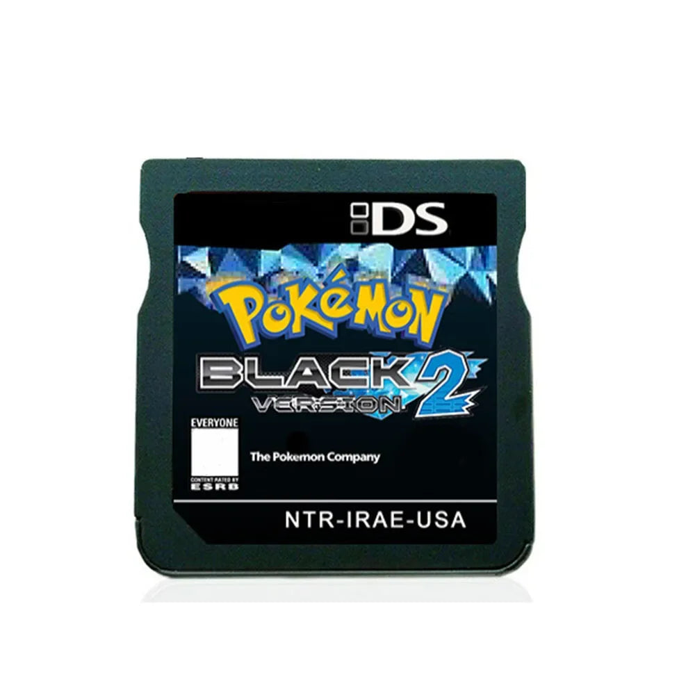 🎮 DS Video Game Cartridge (R4 Memory Card Version) – Pokémon HeartGold, SoulSilver, Black & White for NDS/2DS/3DS/NDSL ⚡