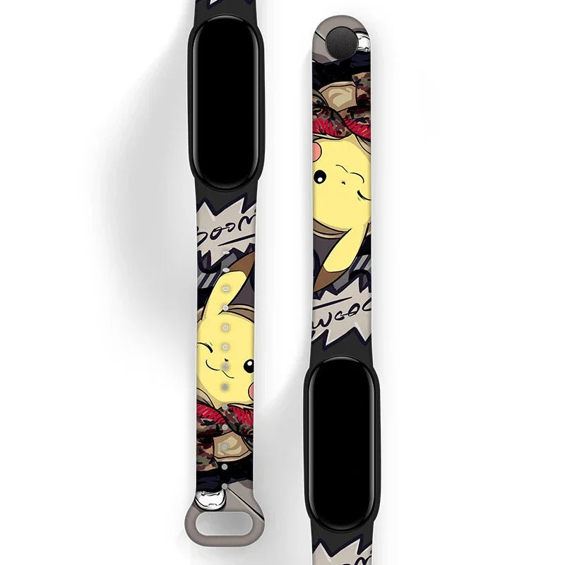Pokemon Electronic Watch Pikachu Digital Electronic Waterproof LED Bracelet Wristband