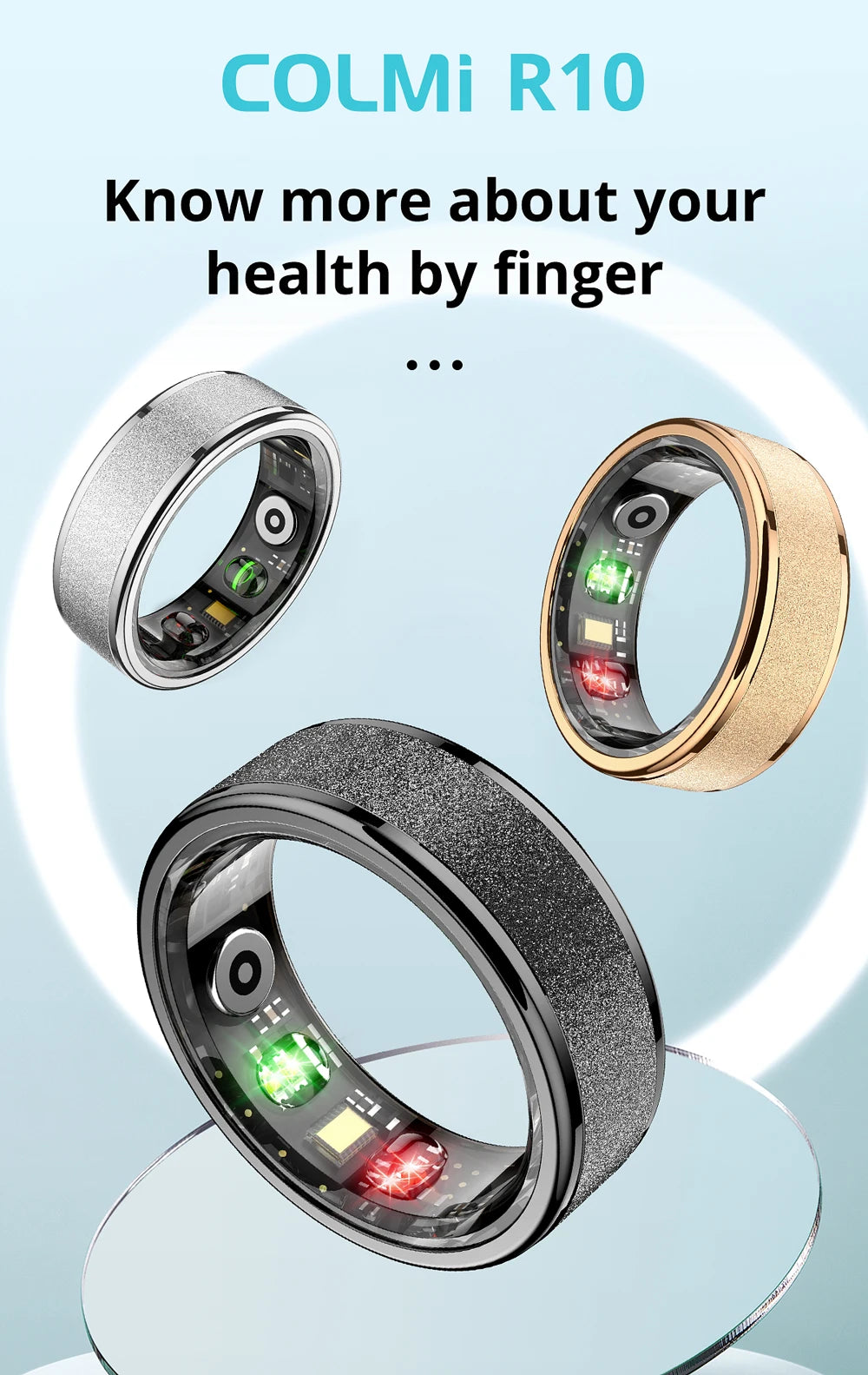 💍 COLMI R10 Smart Ring – The Future of Wearable Technology in a Sleek, Stylish Ring! 🏃‍♀️💪