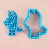 Bluey Bingo Cartoon Cute Little Creative Cake Mold BlueyHigh-Quality Plastic Biscuit Cookie Mold