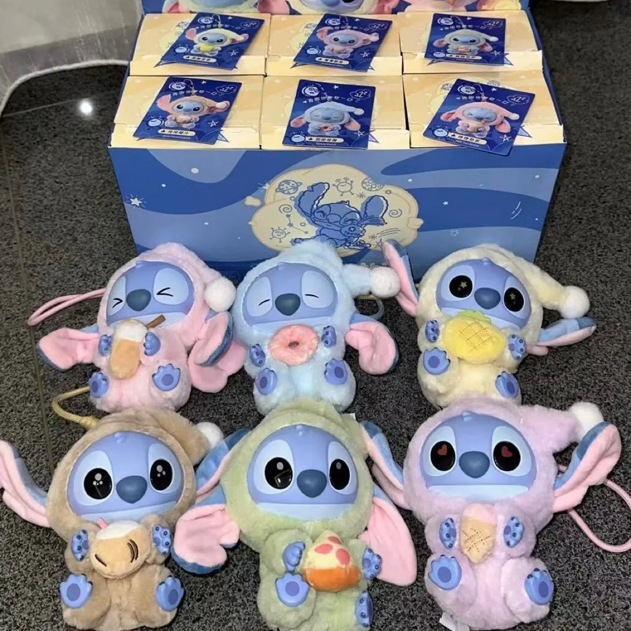 MINISO Stitch Disney product, This Blind Box to Add a Bit of Bedtime Cuteness to Their Collection ! 😴💙