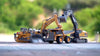Remote Control Excavator Toy, Construction Rc Digger for Kids  Rechargeable Excavator with Metal Shovel, Lights, Sounds,