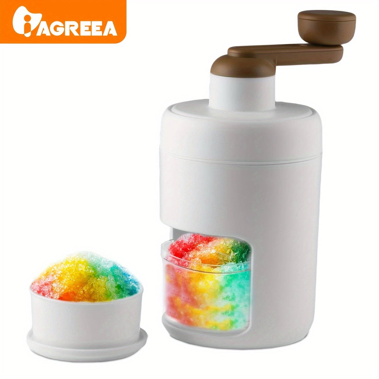 🍧 Stainless Steel Ice Shaving Device – Perfect for Snow Cones, Slush & More! 🍧