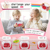 Quick Push Light-Up Bubble Game - Handheld Fidget Relax & Coordination with 4 Modes, Educational Sensory Play for Kids