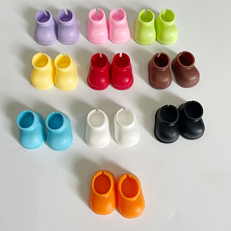 LA-BUBU Shoes 1 Pair of 3.3cm LA-BUBU Shoes | Perfect Fit for 16.99cm, Shoe & Boot Decorations Props for Dressing Up, 15.24-20.32cm,