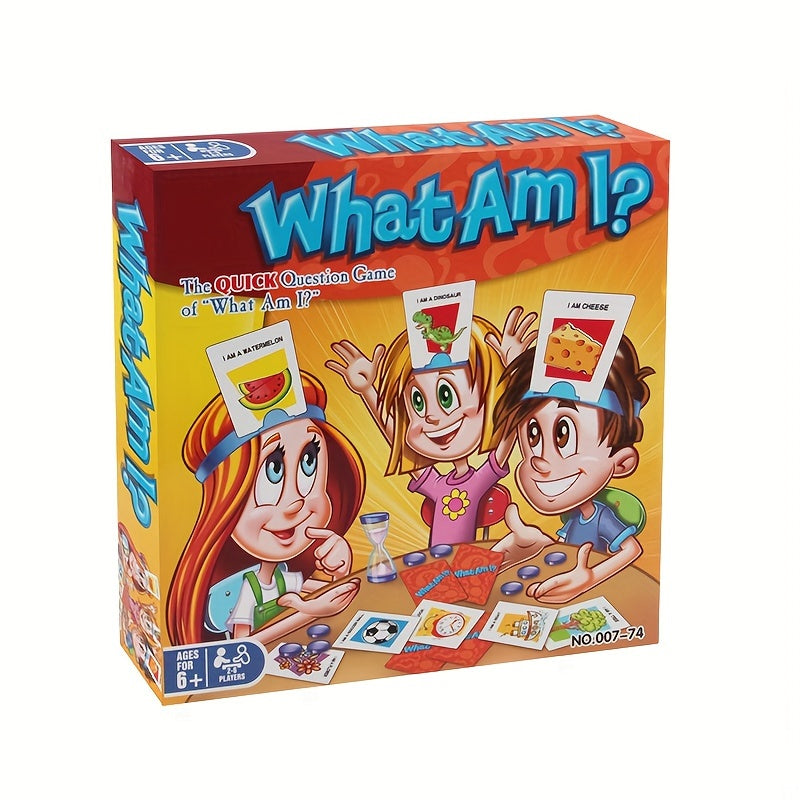 🎉"Guess What I Am" Deluxe Edition – The Ultimate Interactive Family Guessing Game!